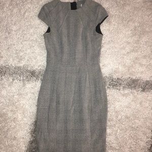Classic gray work dress